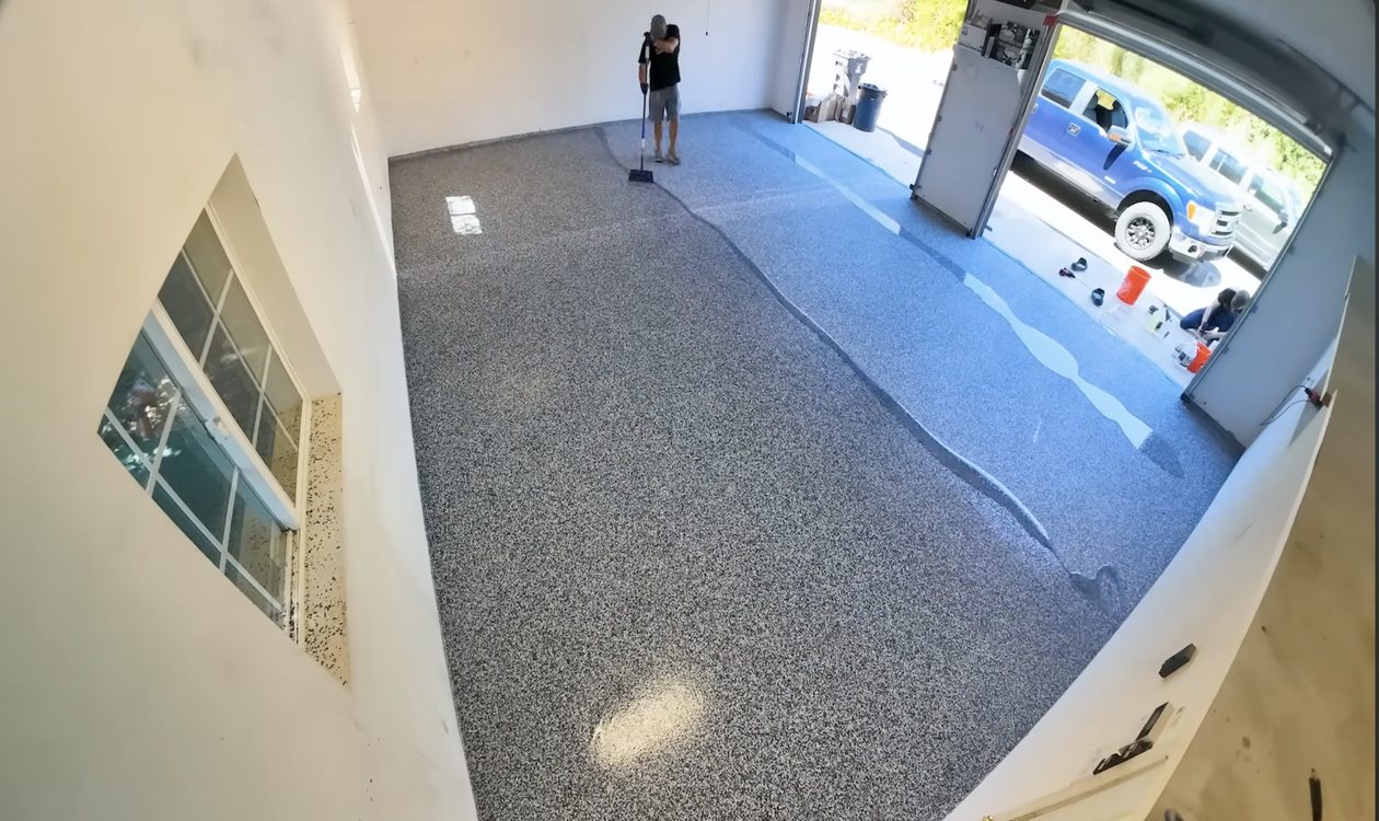 Commercial epoxy flooring in Columbus GA &mdash; industrial warehouse coating